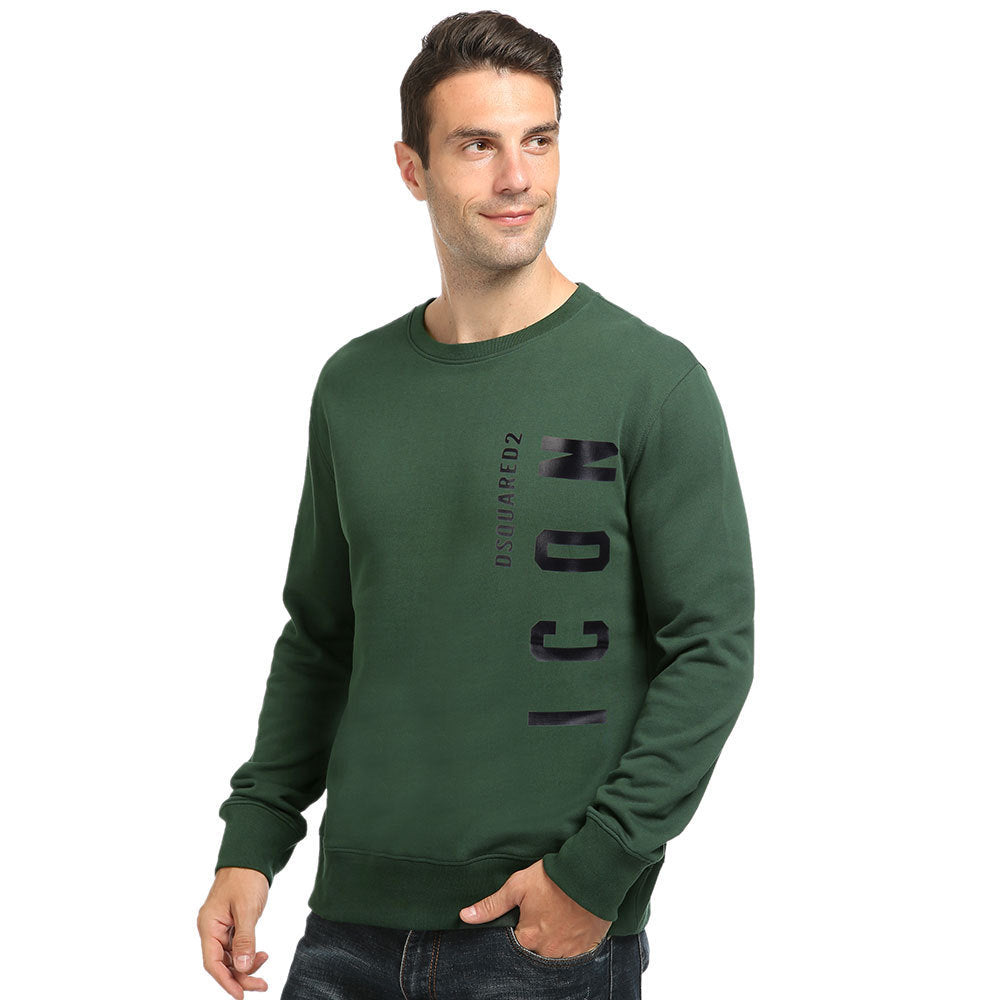 European And American Hoodie Men&#39;s Round Collar