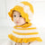 Girls bow hat shawl suit