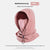 Winter Thermal Fleece Scarf Ski Face Mask Neck Warmer Hood Hat Windproof Cold Warm Riding Cap Sports Outdoor