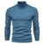 Men's Solid Color Slim Pullover Turtleneck Sweater Winter Casual Tops Clothing