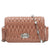 Womens Casual Braided Belt With Diamond-Encrusted Hand Bill Of Lading Shoulder Slung Banquet Bag