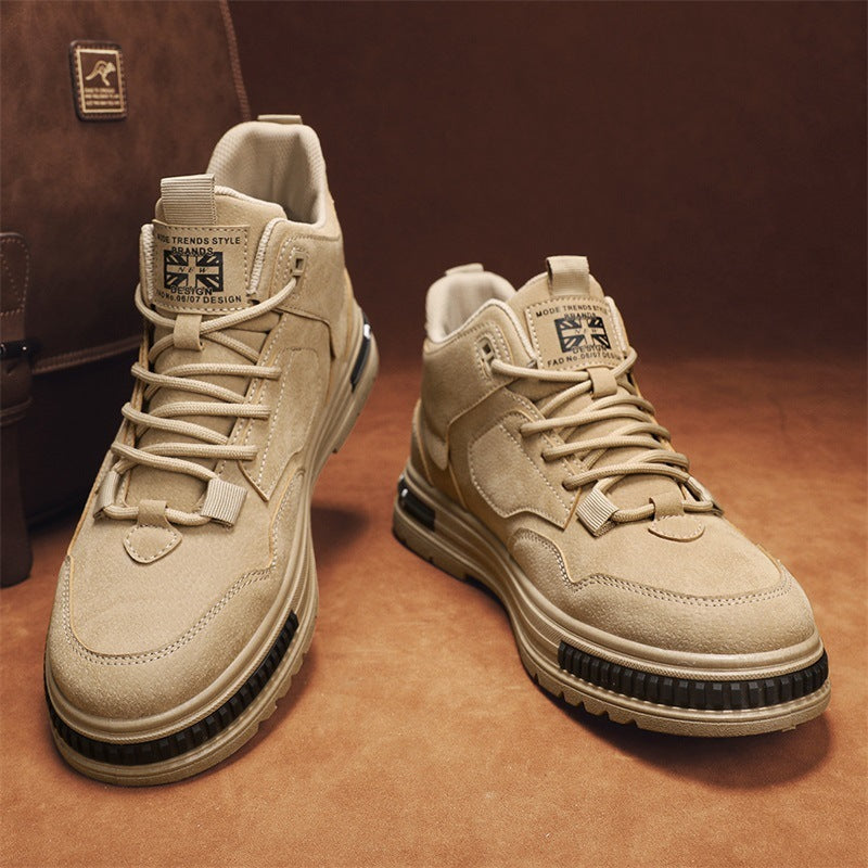 Outdoor High Top Work Shoes Men