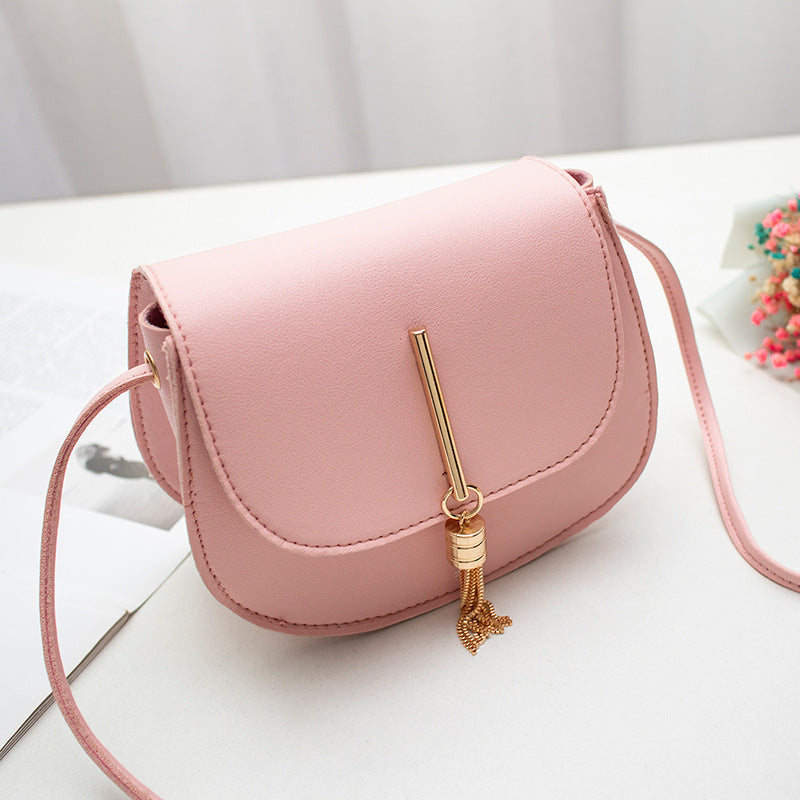 Shoulder bag tassel round bag women bag