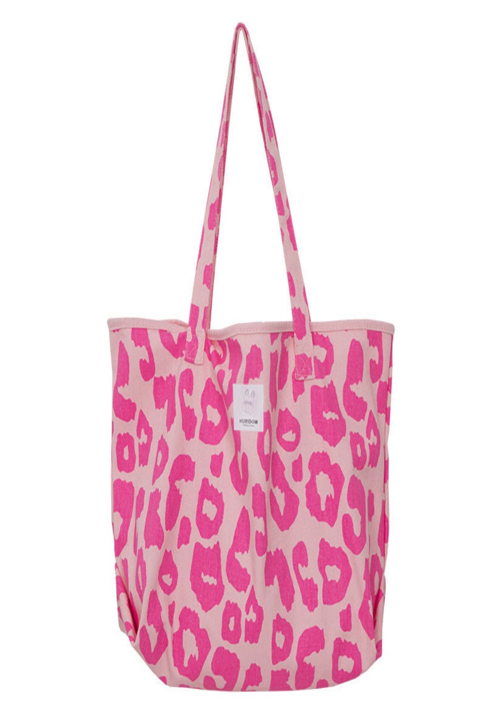 Large Capacity Tote Bag Animal Print Canvas Bag Women&#39;s Singles