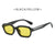 Retro High-grade Narrow Frame Square Sunglasses Women