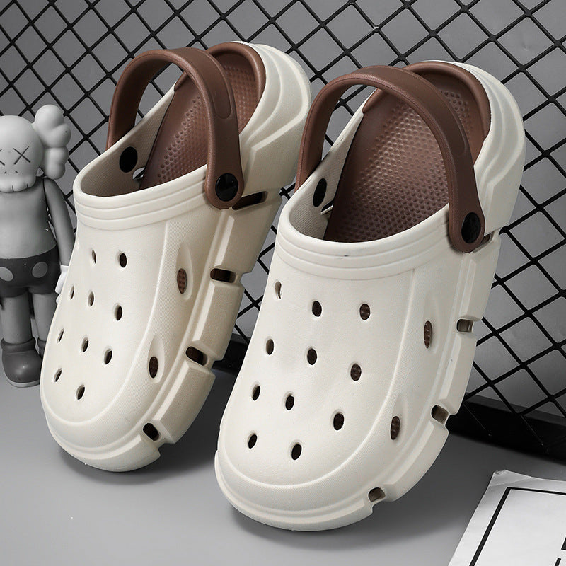 Fashion Personality Poop Hole Shoes For Men