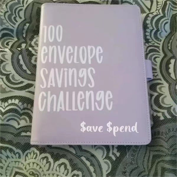 Envelope Challenge Binder Couple Challenge Event Cash Envelope Budget Notepad