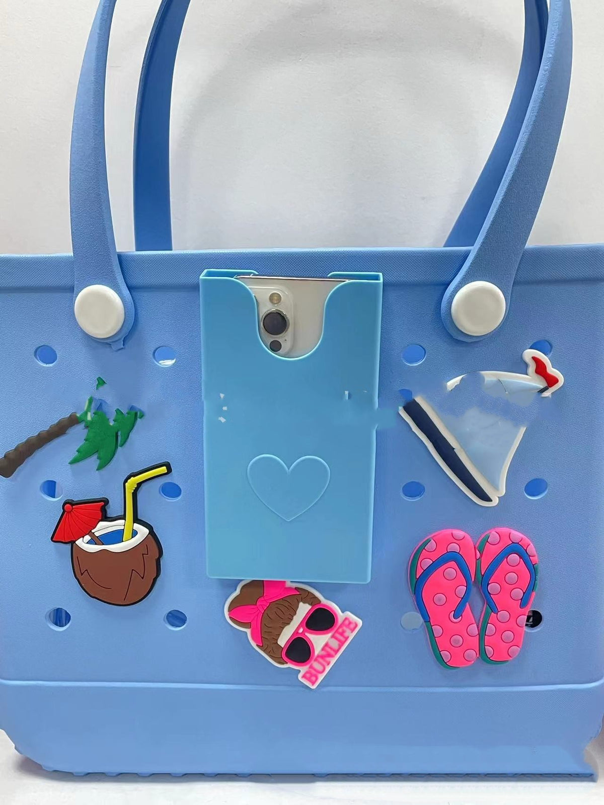 EVA Portable Waterproof Beach Tote Bag Phone acc.