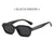 Retro High-grade Narrow Frame Square Sunglasses Women