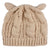 Hand Made 3D Cute Knitted Cat Ear Beanie For Winter