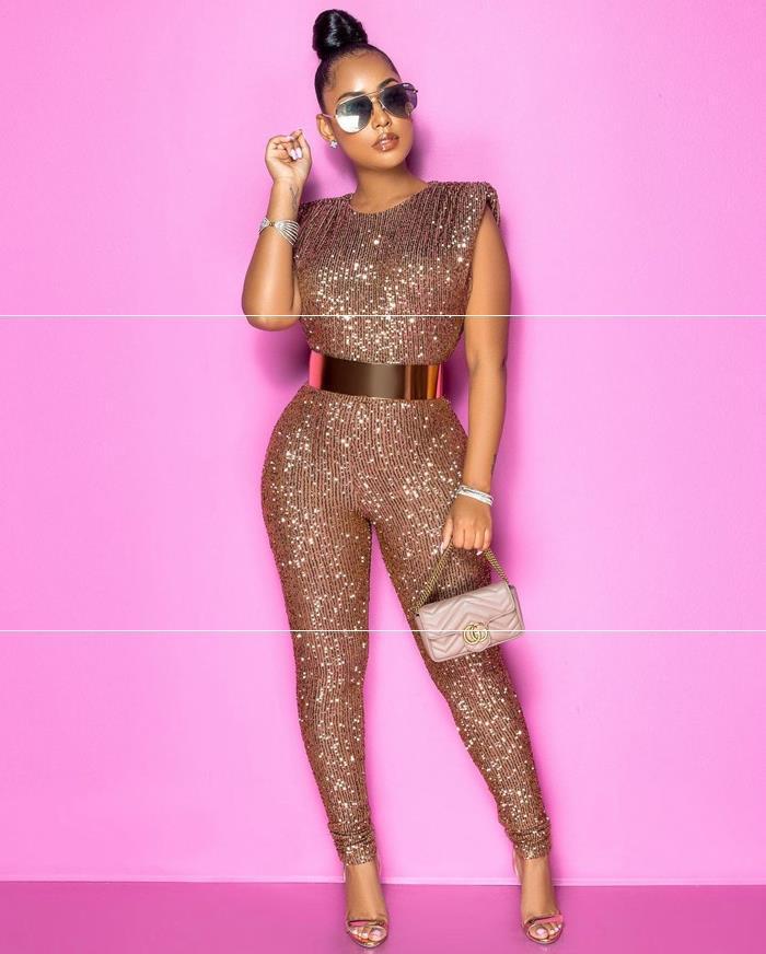 Women Party Piece Jumpsuit Rompers (inc.Plus Size)