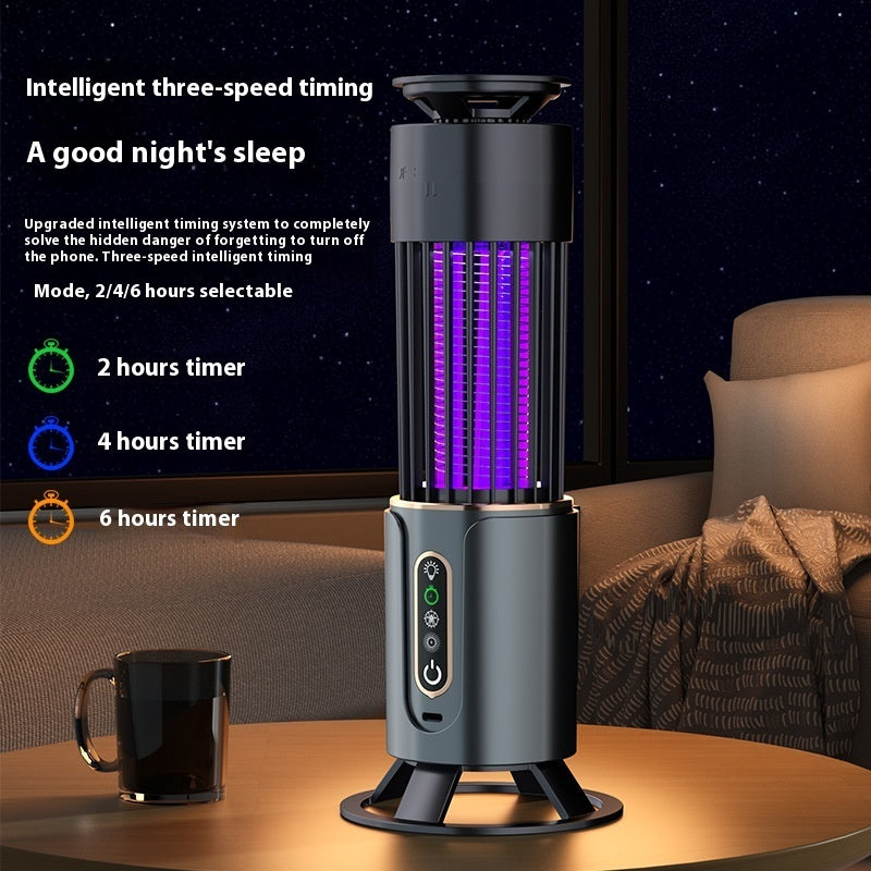 Rechargeable UV Three-in-one Portable Mosquito Killing Lamp