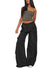 Wide Leg Cargo Style Pant