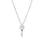 Fashion Jewelry Smart Key Love Titanium Steel Necklace