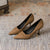 New Shallow Mouth Pleated Single Shoes Female