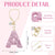 English Letter Keychain Accessories