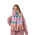 Dopamine Color Striped Shawl Winter