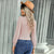 Women's Fashion Cropped Slim Knit Sweater