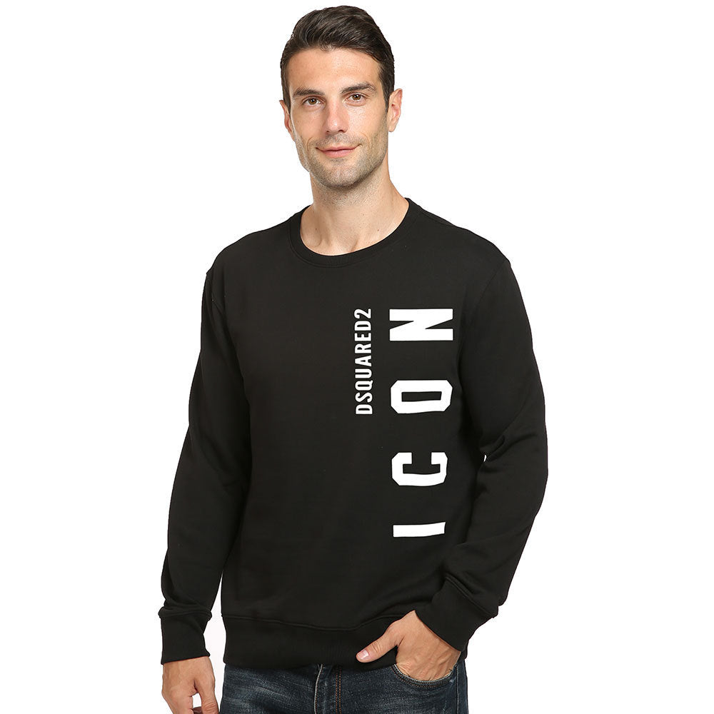 European And American Hoodie Men&#39;s Round Collar