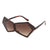 Fashion UV Protection Polygon Frame Sun Glasses