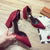 High Heeled Shoes Female New Ins Xianwang Red Pointed Wedding Shoes