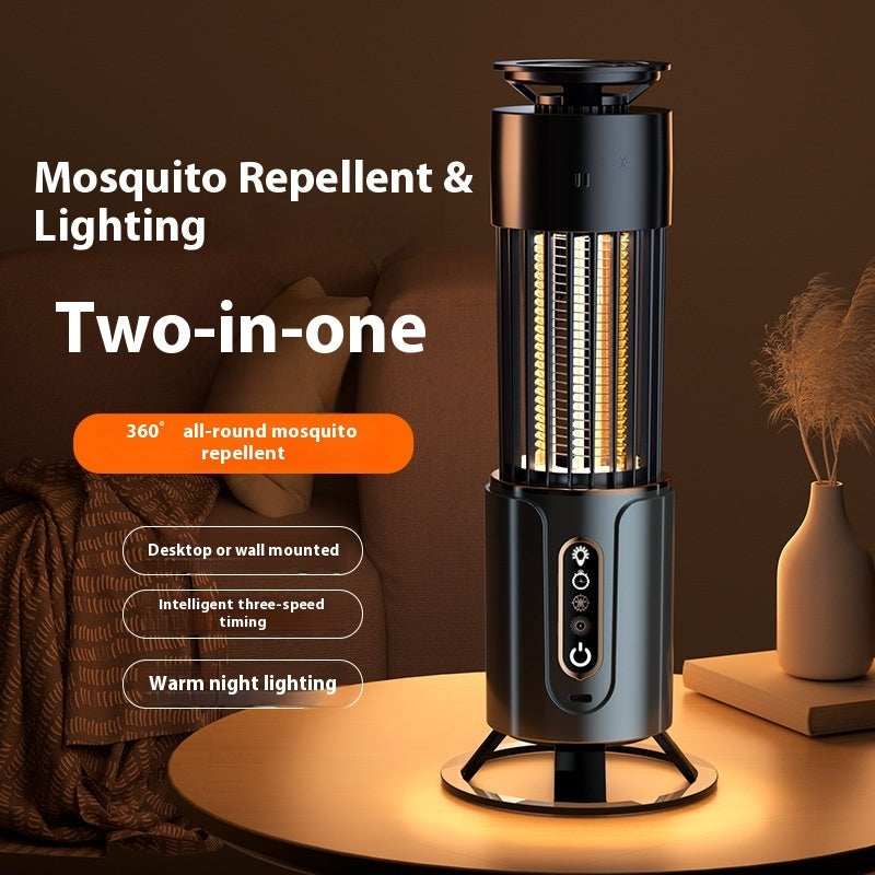 Rechargeable UV Three-in-one Portable Mosquito Killing Lamp