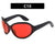 Future Sense Large Rim New Exaggerated Hot Girl Internet-famous Sunglasses