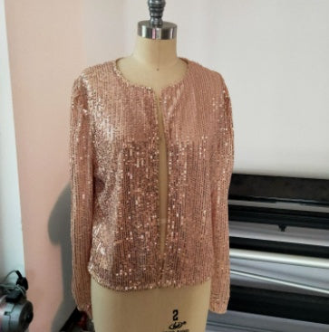 Women&#39;s jacket sequined jacket