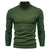 Men's Solid Color Slim Pullover Turtleneck Sweater Winter Casual Tops Clothing